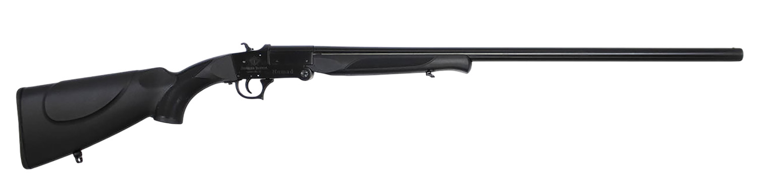 ATI ATIG410NMD26 Nomad  410 Gauge Break Open 3″ 1rd 26″ Matte Black Single Shot Vent Rib Barrel & Receiver, Fixed Black Synthetic Stock