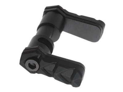 Tyrant CNC TDSSARBLACK Safety Selector Nexgen AR-15 Black Aluminum/Rubber