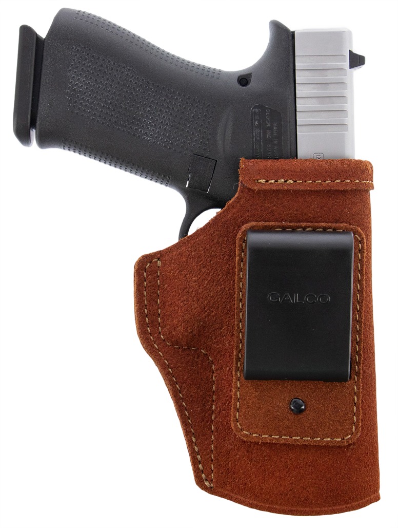 Galco STO266R Stow-N-Go  IWB Natural Steerhide Fits Kimber 1911 4″ Right Hand