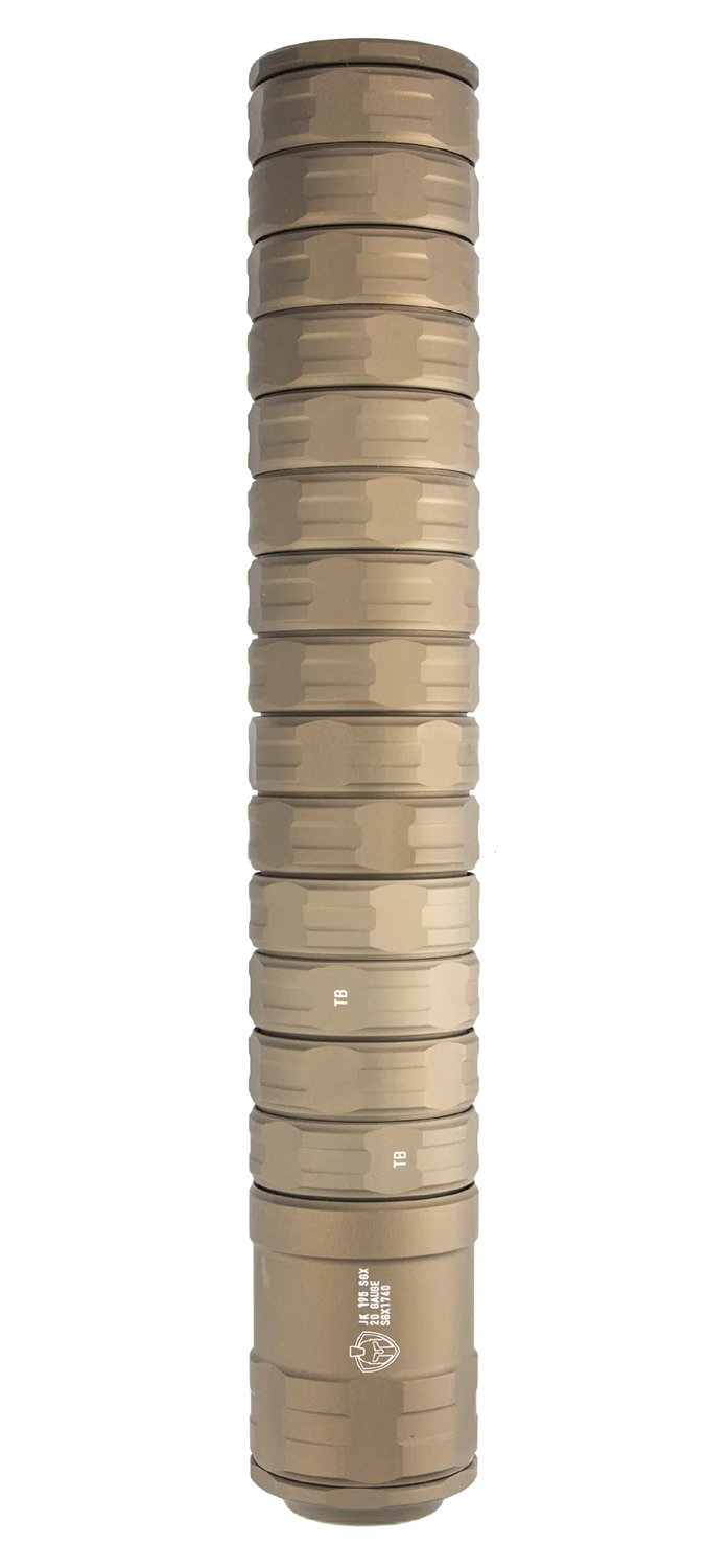 Jk Armament JK195SGX20FDE SGX 195 20Gauge 1.95″ Flat Dark Earth Aluminum