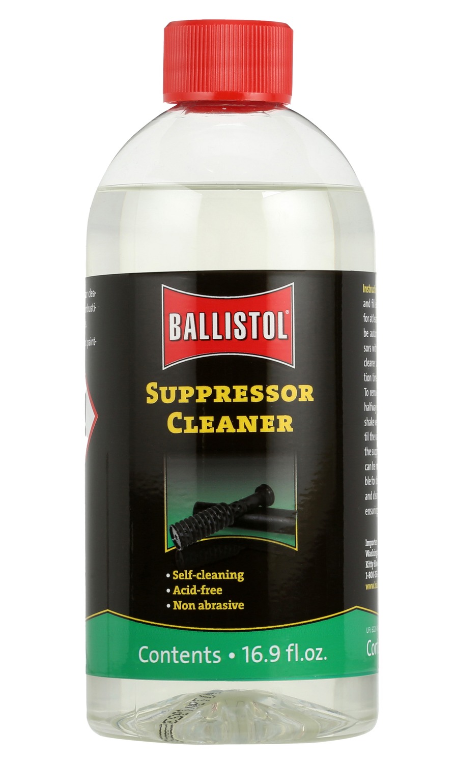 BALLISTOL 233810 SUPPRESSOR CLEANER 16.9 FL OZ