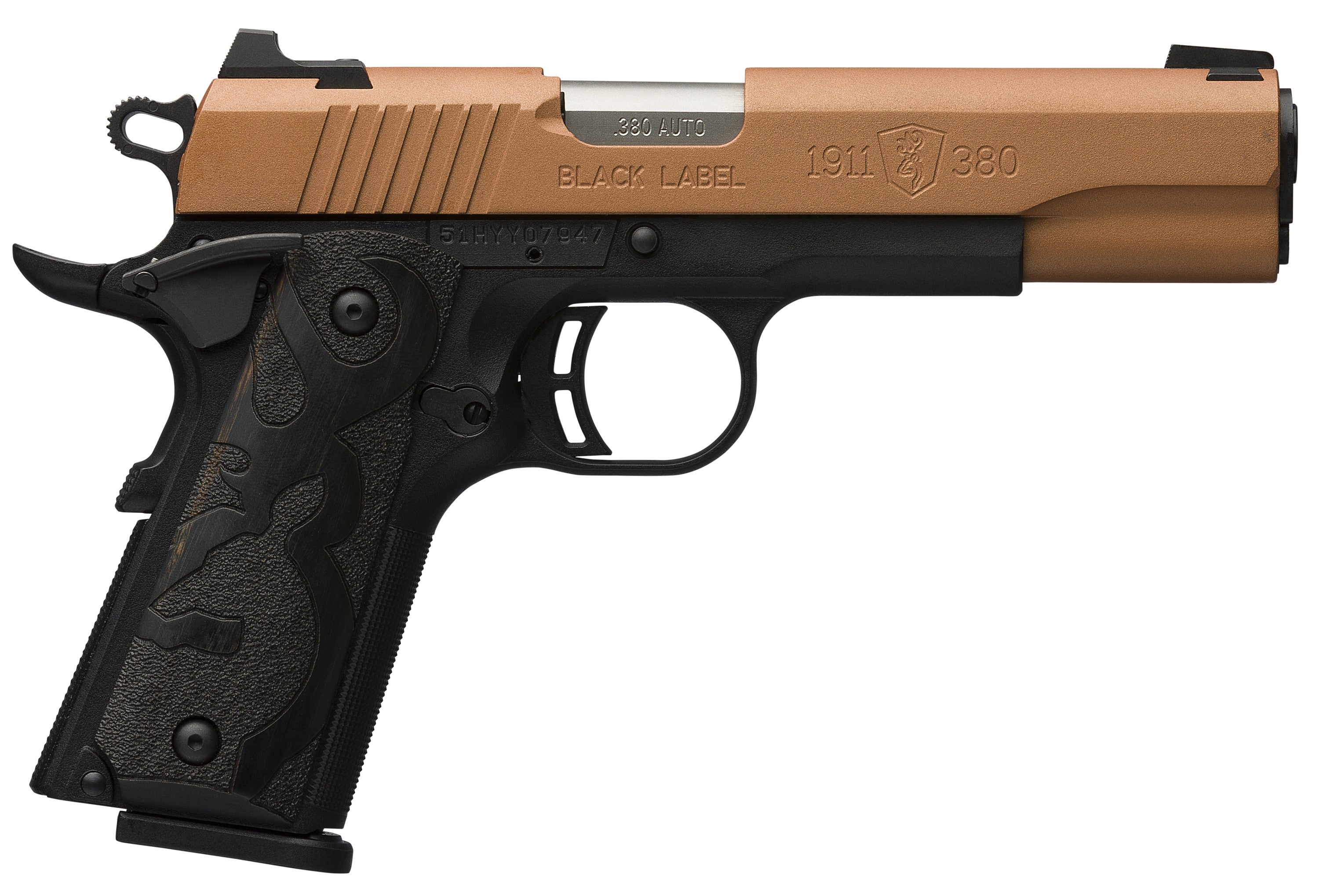 BROWNING 1911-380 380ACP COPPER 4.25″ #