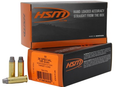 HSM 382N         38SP     158GR SWC T/L      50/20