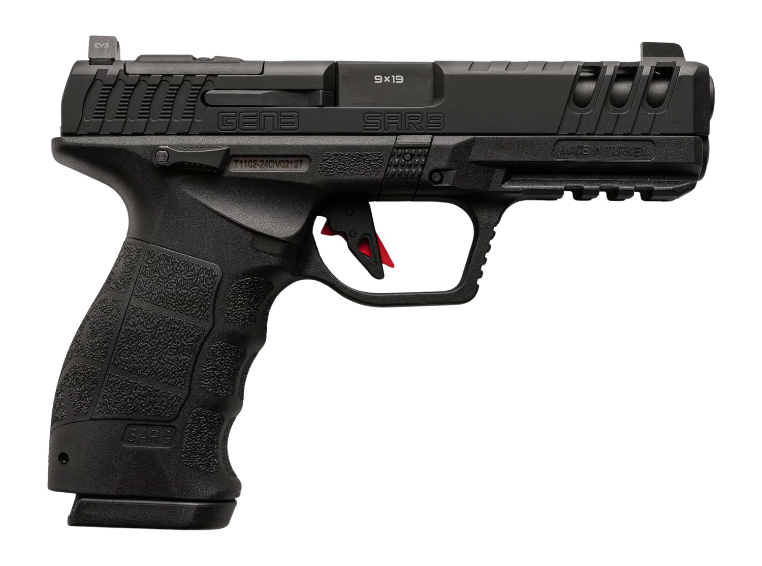 SAR USA SAR9G3BL10     SAR9 9MM 10+10          BLK