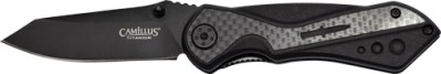 CAMILLUS MACHINE FOLDING KNIFE – 2.78″ SS BLADE CARBON FIBER BL