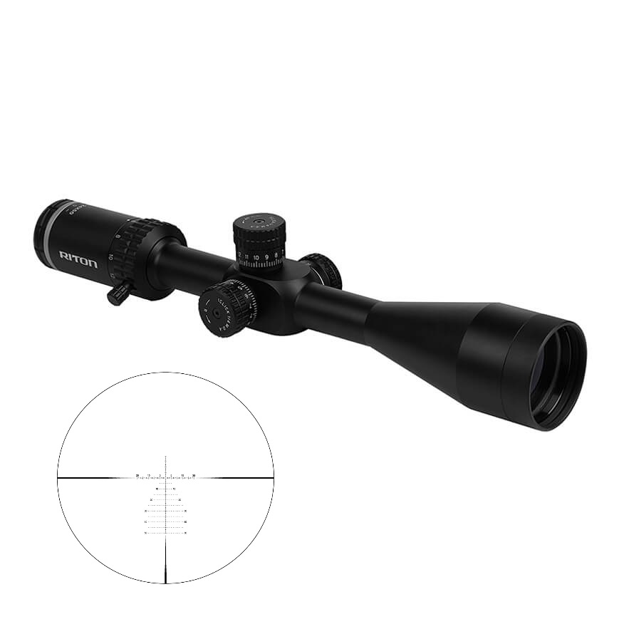 RITON OPTICS 1 CONQUER 6-24X50 1″ R3 FFP