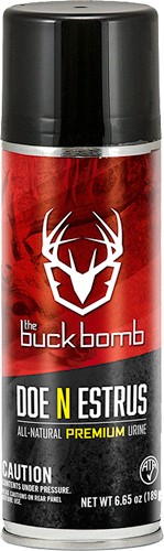 BUCK BOMB DEER LURE DOE ‘N – ESTRUS 6.65 OZ AEROSOL