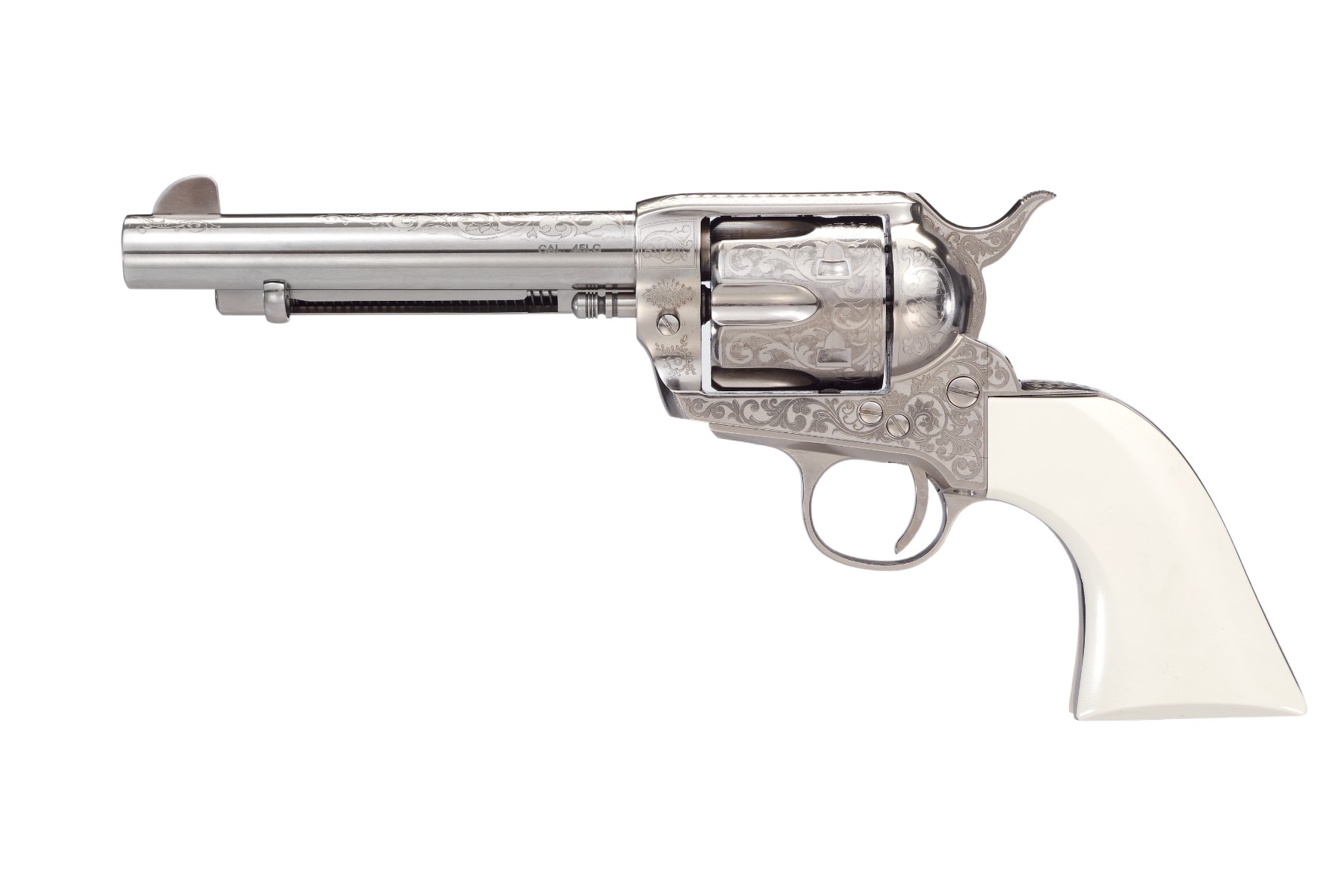 TAYLOR’S & COMPANY OUTLAW LEG 357MAG NK/IVORY 5.5