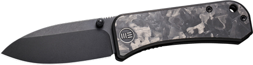WE KNIFE BANTER 2.9″ MARBLE – CARBON FIBER/BLACK STONEWASH