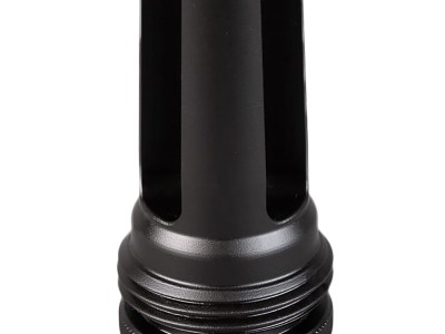 SilencerCo AC1570 ASR Flash Hider Black Steel with 1/2″-28 tpi Threads for 9mm