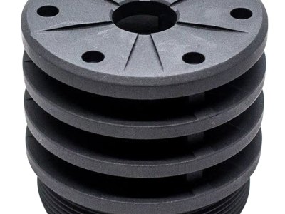 SilencerCo AC2022 Bravo Anchor Brake 30 Cal 7075-T6 Aluminum Black