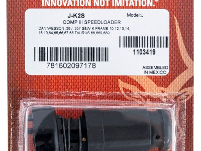 Safariland JK2S Comp III  Speedloader 38 Special/357 Mag 6rd Dan Wesson/S&W