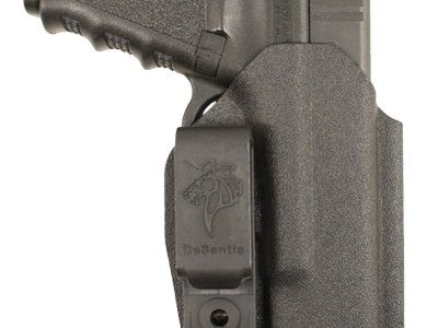 DeSantis Gunhide 137KJX7Z0 Slim-Tuk  IWB Black Kydex Belt Clip Fits S&W M&P Shield 9/40 Ambidextrous