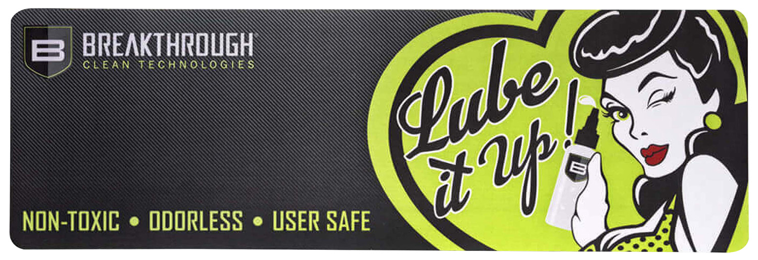 Breakthrough Clean BTRGMR Cleaning Mat Rifle Polyester Top w/Neoprene Rubber Backing 12″ x 36″