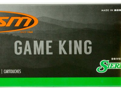 HSM 7MM088N Game King  7mm-08 Rem 150 gr Sierra GameKing Spitzer Boat Tail 20 Per Box/ 25 Case