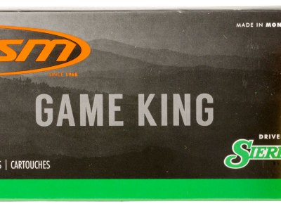 HSM 7MM089N Game King  7mm-08 Rem 160 gr Sierra GameKing Spitzer Boat Tail 20 Per Box/ 25 Case