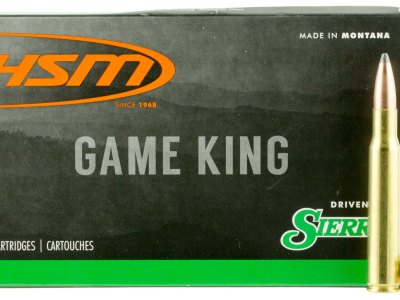 HSM 30843N Game King  308 Win 180 gr Sierra GameKing Spitzer Boat Tail 20 Per Box/ 25 Case