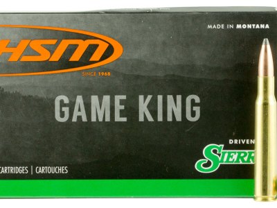 HSM 300641N Game King  30-06 Springfield 180 gr Sierra GameKing Spitzer Boat Tail 20 Per Box/ 20 Case