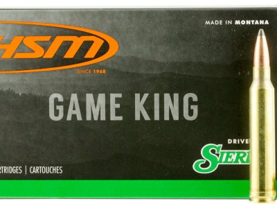 HSM 300WINMAG41N Game King  300 Win Mag 180 gr Sierra GameKing Spitzer Boat Tail 20 Per Box/ 20 Case