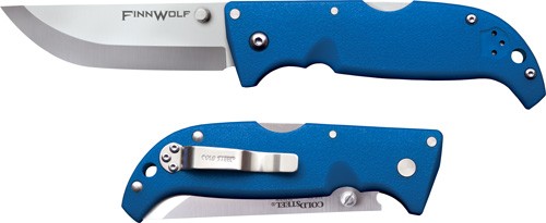 COLD STEEL FINN WOLF 3.5″ BLUE – CLIP FOLDER W/TRI-AD LOCK