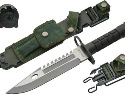 SZCO RITE EDGE 7.75″ M-9 – COMMANDO KNIFE W/SHEATH