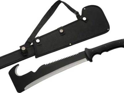 SZCO RITE EDGE 14″ TACTICAL – MACHETE W/WRIST LANYARD