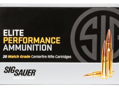 Sig Sauer E3WMM120 Marksman Elite  300 Win Mag 190 gr Open Tip Match 20 Per Box/ 25 Case