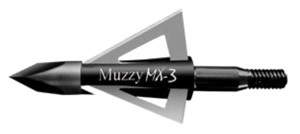 MUZZY BROADHEAD MX-3 3-BLADE – 100GR 1 1/4″ CUT 3PK