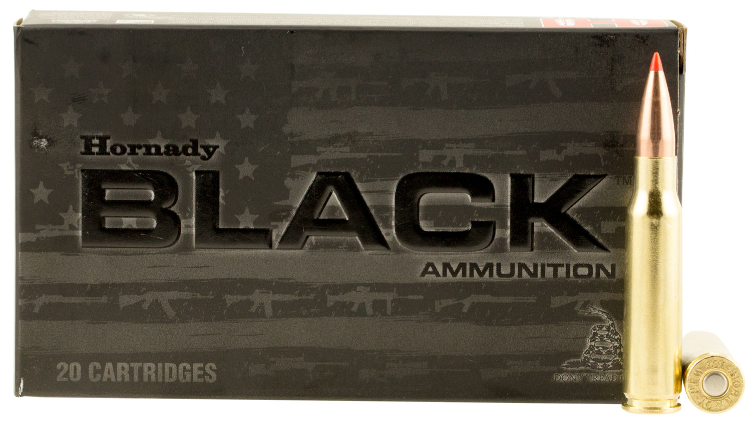 Hornady 80971 Black  308Win 168gr Hornady A Max 20 Per Box/10 Case