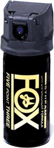 PSP FOX PEPPER SPRAY W/FLIP – TOP 2 OZ. 5.3 MILLION SCOVILLE