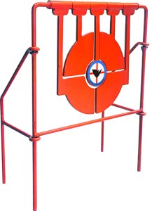DO-ALL STEEL TARGET .22 – W/ 5-IN-1 SPINNING TARGETS