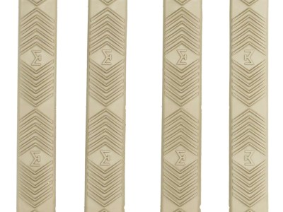 Ergo 4332DE WedgeLok Slot Cover  Dark Earth Rubber, 4 Slot Low Profile w/Aggressive Texture 4 Per Pack