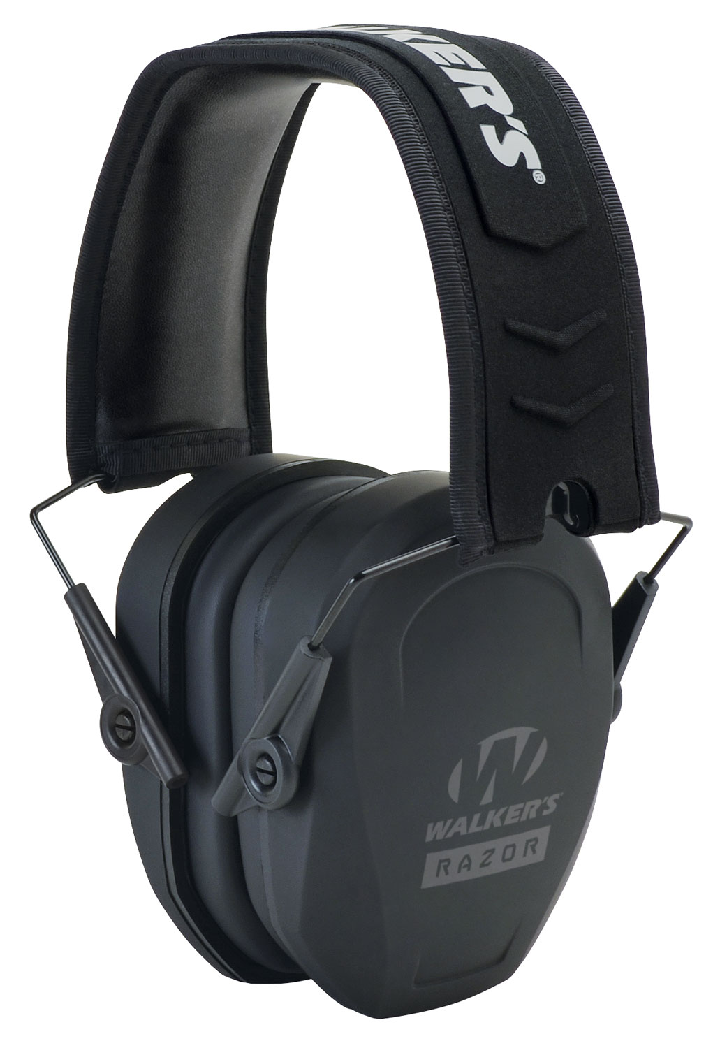 Walker’s GWPRSMPAS Razor Slim Passive Muff 27 dB Over the Head Black Polymer