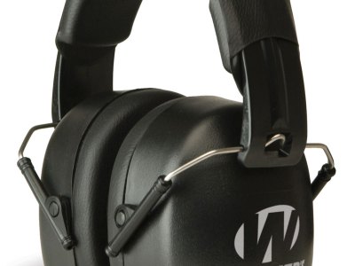 Walker’s GWPEXFM3 EXT Range Shooting Muff 30 dB Over the Head Black Polymer