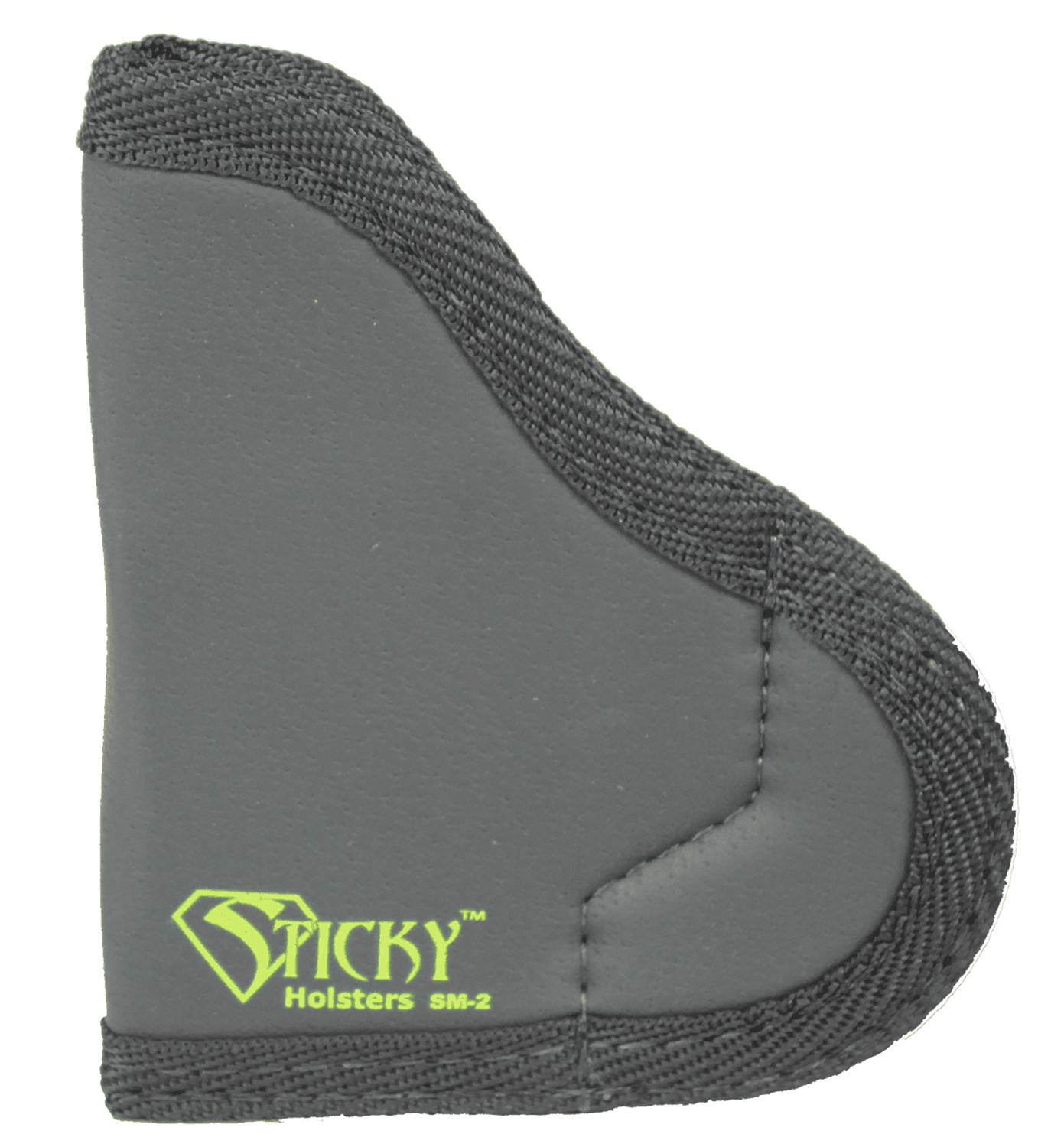 Sticky Holsters SM2 SM-2  IWB Size 2 Black/Green Latex Free Rubber Fits Ruger LCP/.380 Semi-Auto/Taurus P238 Fits Up To 2.50″ Barrel Ambidextrous