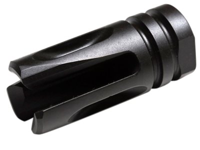 Wilson Combat TRATHG68 Accu-Tac Flash Hider Black Matte Melonite Steel with 5/8″-24 tpi Threads, 1.99″ OAL &  .865″ Diameter for 30 Cal AR-Platform