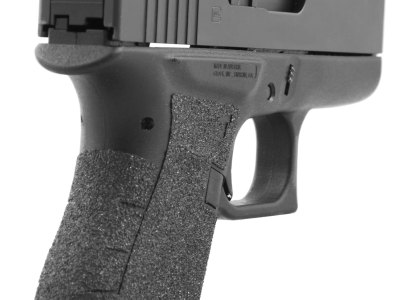 Talon Grips 100G Adhesive Grip  Compatible w/Glock 43, Black Aggressive Textured Granulate