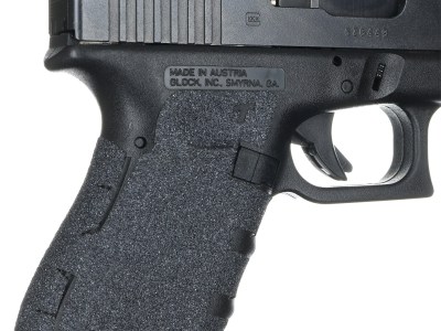Talon Grips 104G Adhesive Grip  Compatible w/Glock Gen1-3 19/23/25/32/38, Black Textured Granulate