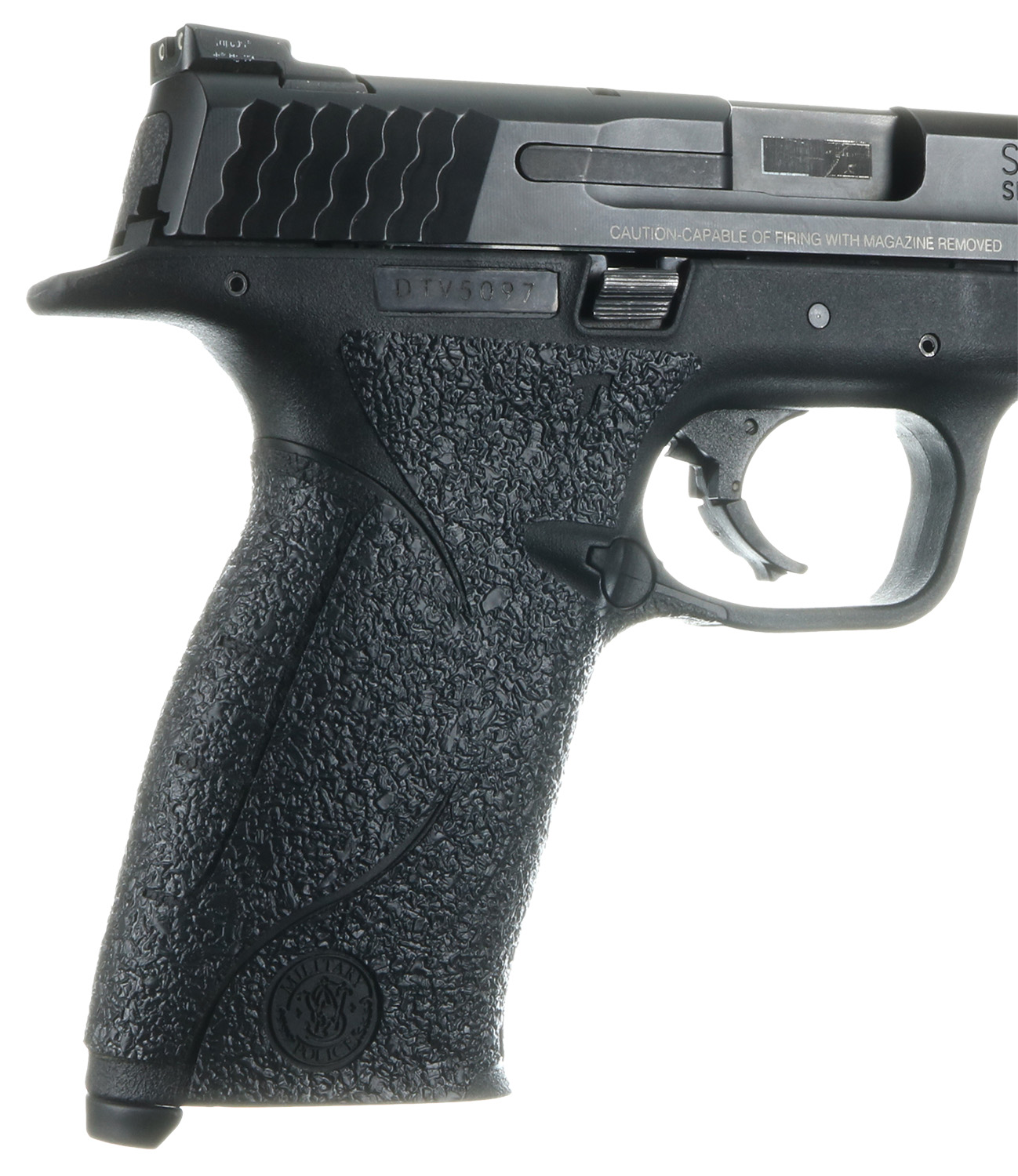 Talon Grips 703R Adhesive Grip  Textured Black Rubber S&W M&P 22,9,357,40 with Small Backstrap