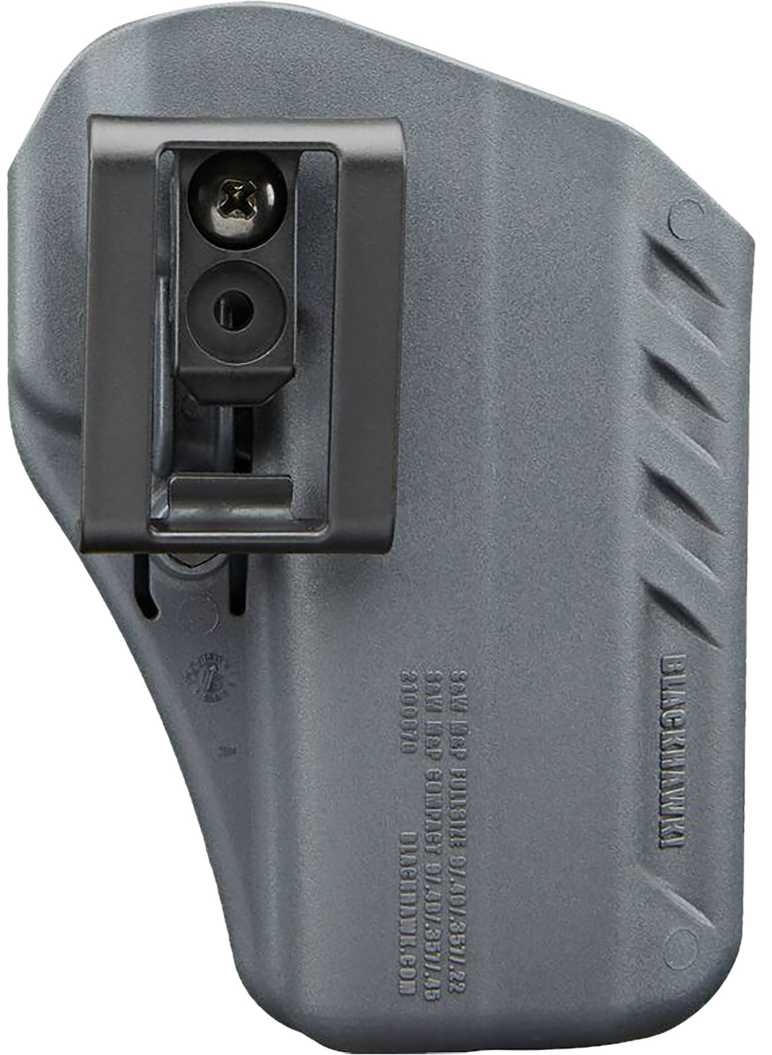 Blackhawk 417502UG A.R.C.  IWB Urban Gray Polymer Belt Clip Compatible w/Glock 19/23/32/45 Belt 1.50-1.75″ Wide Ambidextrous