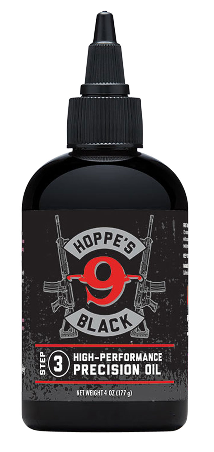 Hoppe’s HBL4 Black Precision Oil Lubricates Prevents Rust & Corrosion  4 oz. Squeeze Bottle