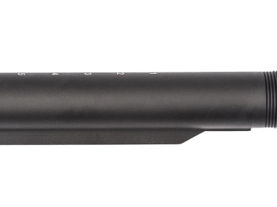 Spikes SLA500R Buffer Tube 6 Position Mil-Spec Black Hardcoat Anodized Aluminum