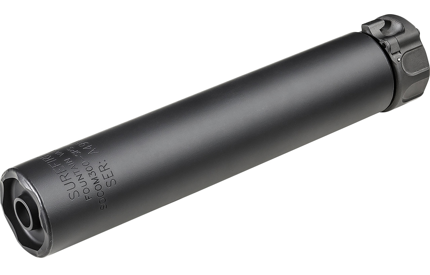 SureFire SOCOM300SPSB SOCOM300-SPS  300 Blackout 7.9″ 1.5″ Diameter Aluminum/Stainless Steel Black