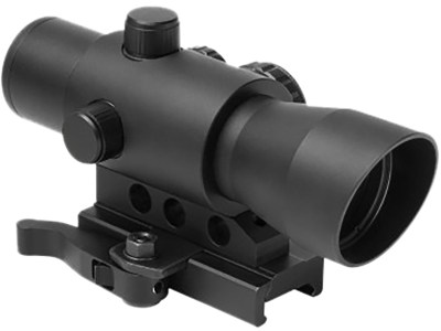 NcStar DMRK132A Mark III Tactical Advanced with 4 Reticles  Black Anodized 1 x 32 mm  3 MOA Red/Green/Blue Multi Reticle