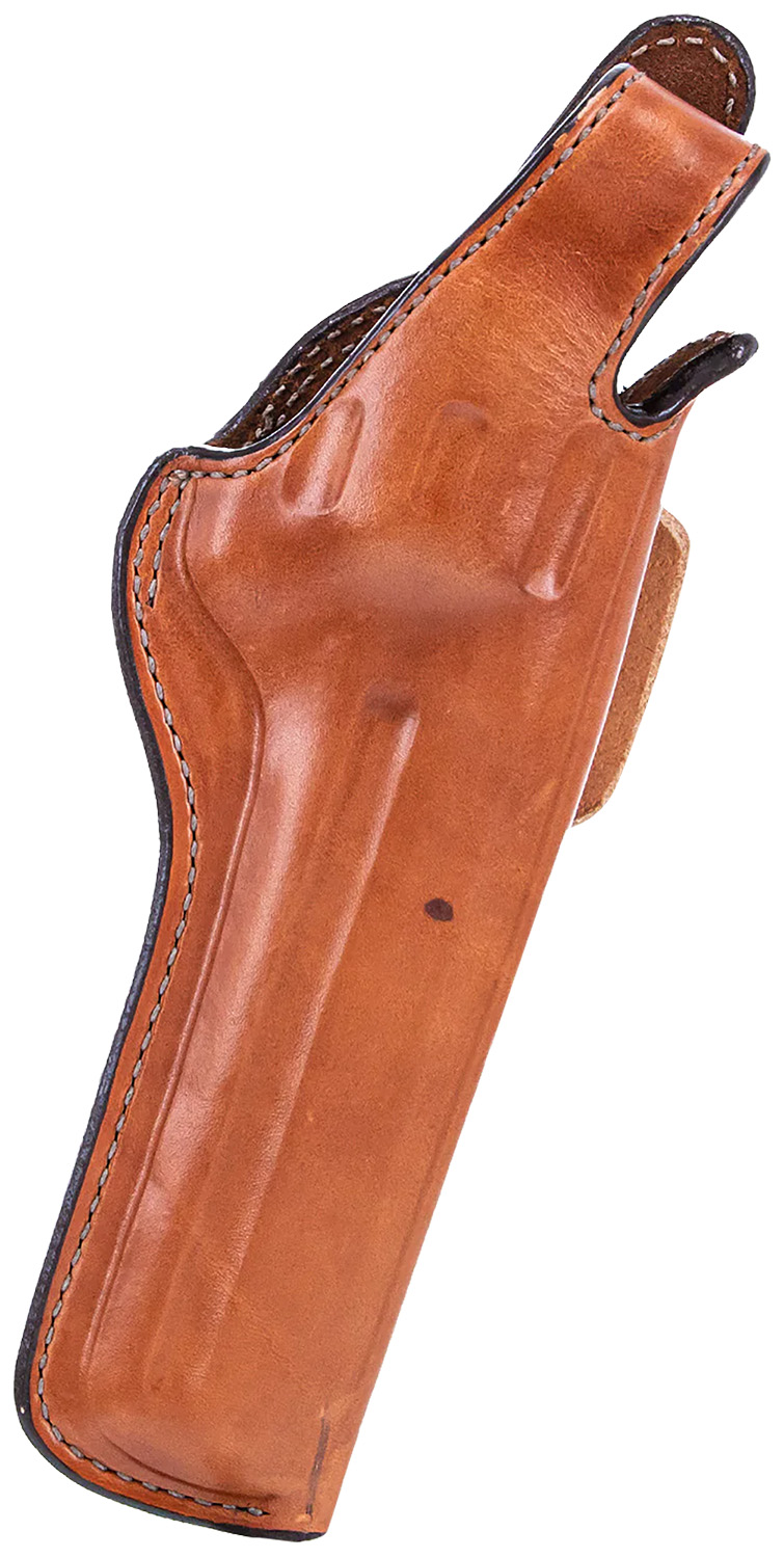 Bianchi 10323 5BHL Thumbsnap  OWB Size 11 Tan Leather Belt Loop Fits S&W N Frame/Colt Anaconda 6-6.5″ Barrel Right Hand