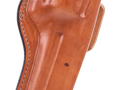Bianchi 13652 5BHL Thumbsnap  OWB Tan Leather Belt Loop Fits Ruger RedHawk Right Hand