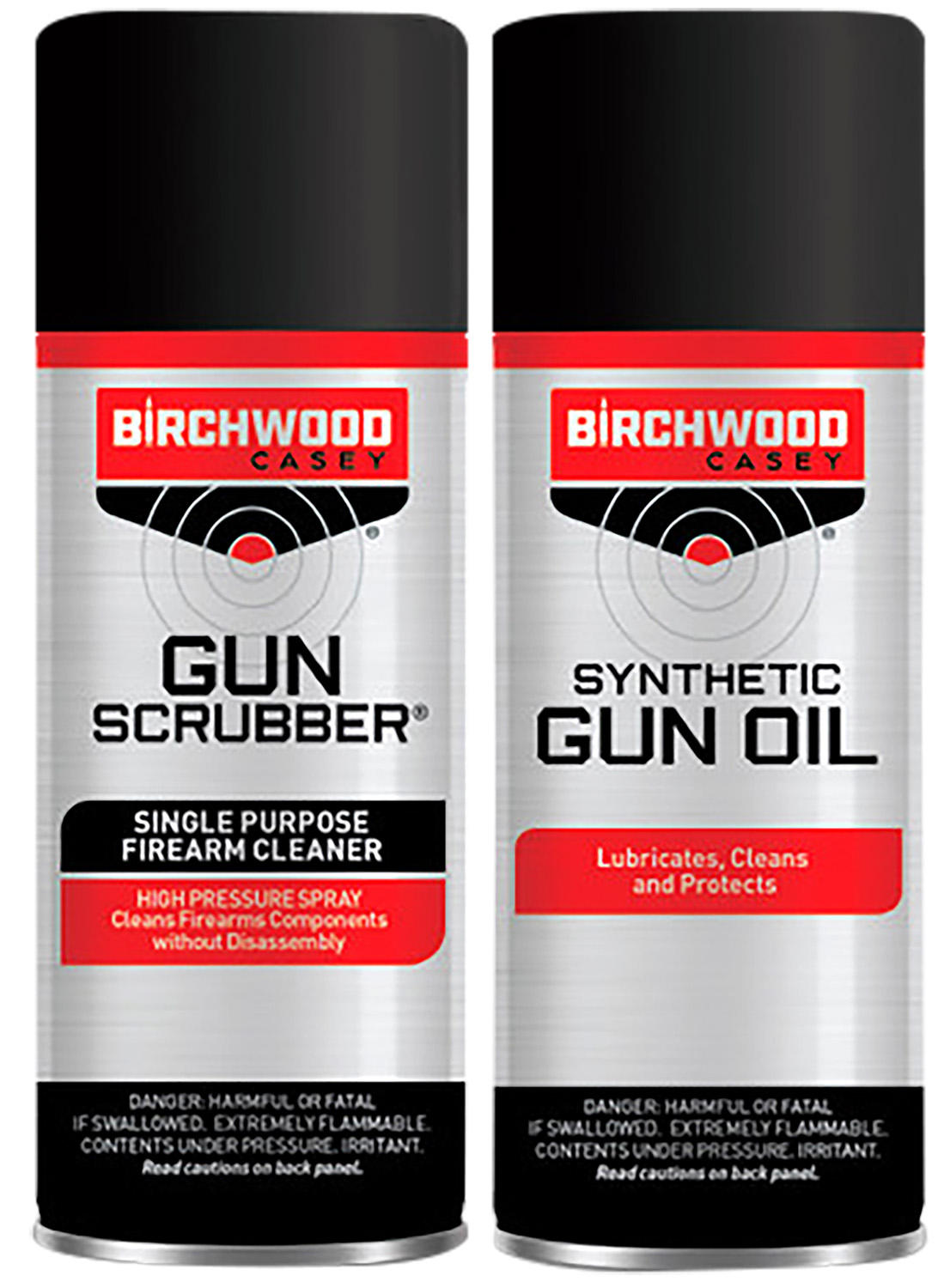 Birchwood Casey 33329 Gun Scrubber & Synthetic Gun Oil Combo Pack 1.25 oz Aerosol 2 Pack