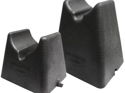 Birchwood Casey 48202 Nest Rest 2-Piece Shooting Rest Stackable Soft Rubber Small & Large Rests