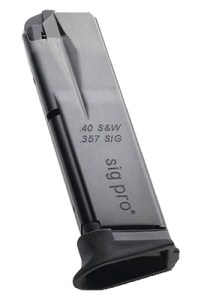 Sig Sauer MAG20224310 SP2022  10rd 40S&W/357Sig For Sig Pro 2340/P2022/2009 Blued Steel
