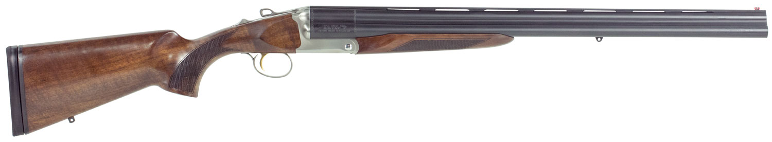 Charles Daly 930080 Triple Crown  20 Gauge 3+1 3″ 26″ Vent Rib Blued Tripled Barrel, Silver Finished Steel Receiver, Oiled Walnut Fixed Checkered Stock, Includes 5 Chokes